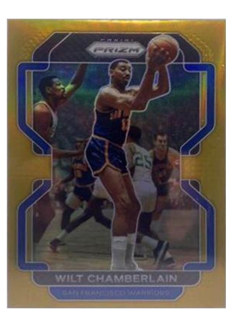 2021-22 Panini Prizm Base Set Wilt Chamberlain #260 card