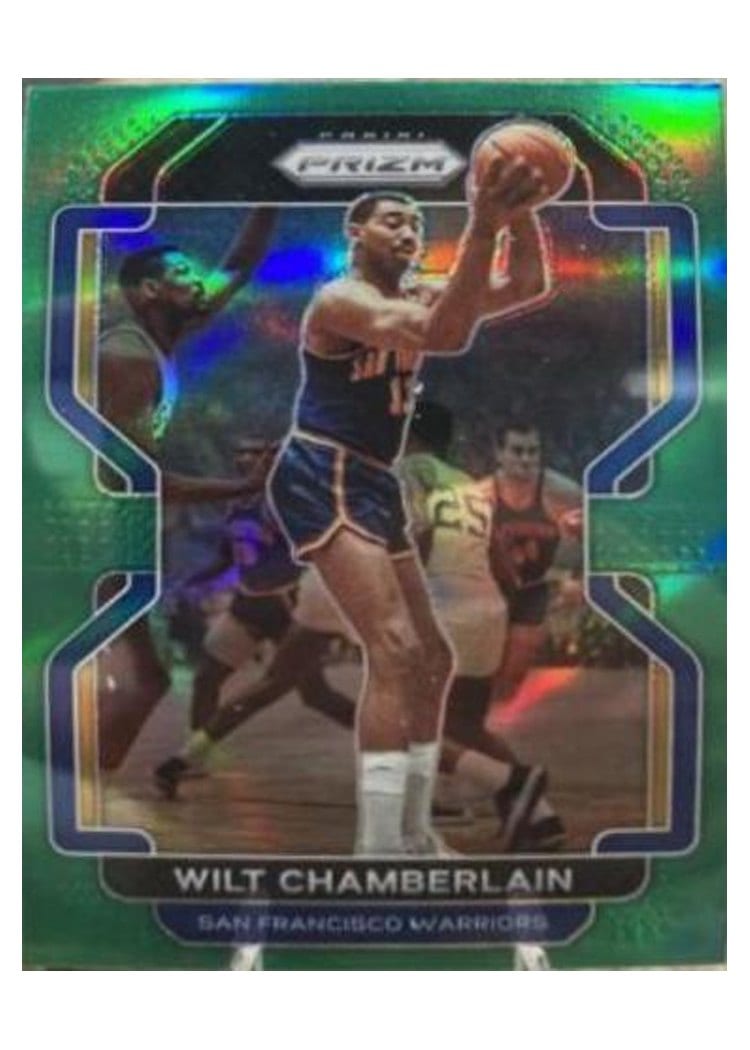 2021-22 Panini Prizm Base Set Wilt Chamberlain #260 card