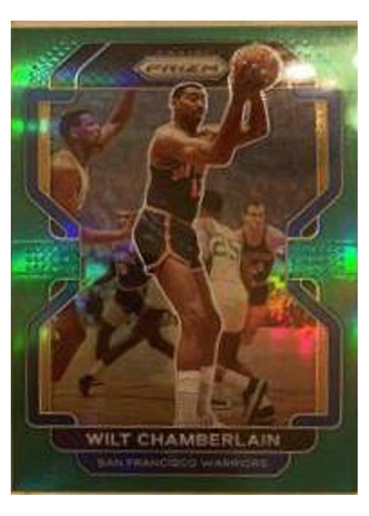2021-22 Panini Prizm Base Set Wilt Chamberlain #260 card