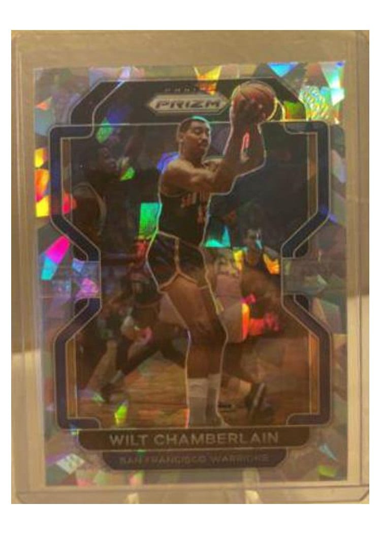 2021-22 Panini Prizm Base Set Wilt Chamberlain #260 card