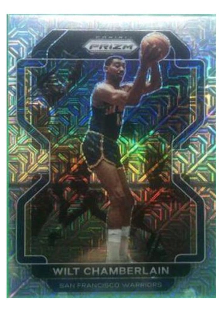 2021-22 Panini Prizm Base Set Wilt Chamberlain #260 card