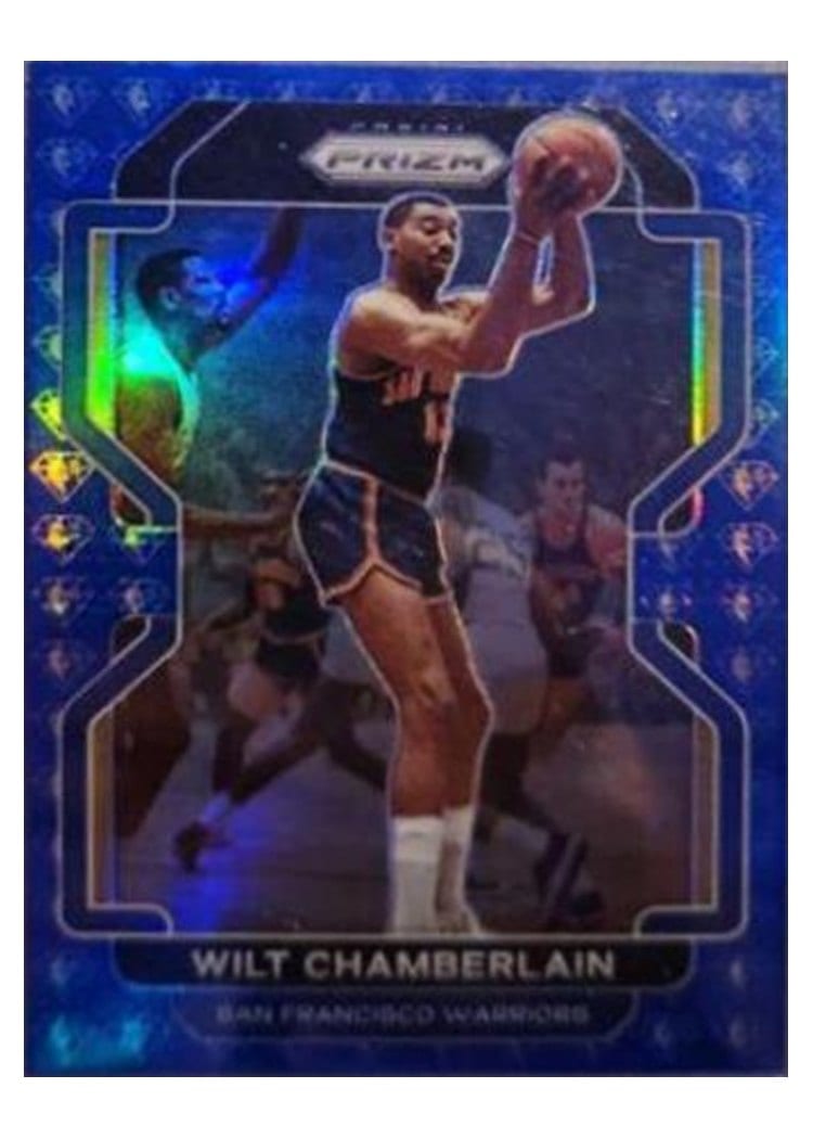 2021-22 Panini Prizm Base Set Wilt Chamberlain #260 card