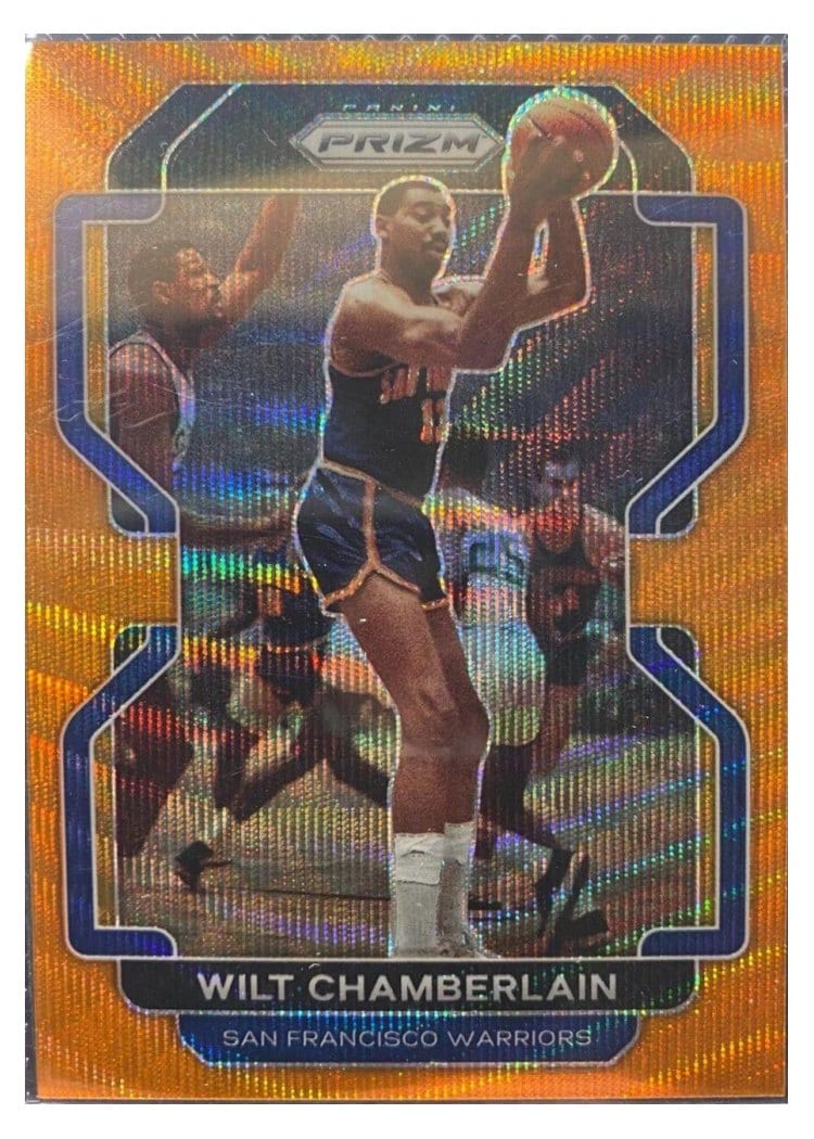 2021-22 Panini Prizm Base Set Wilt Chamberlain #260 card