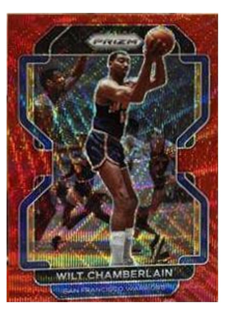 2021-22 Panini Prizm Base Set Wilt Chamberlain #260 card