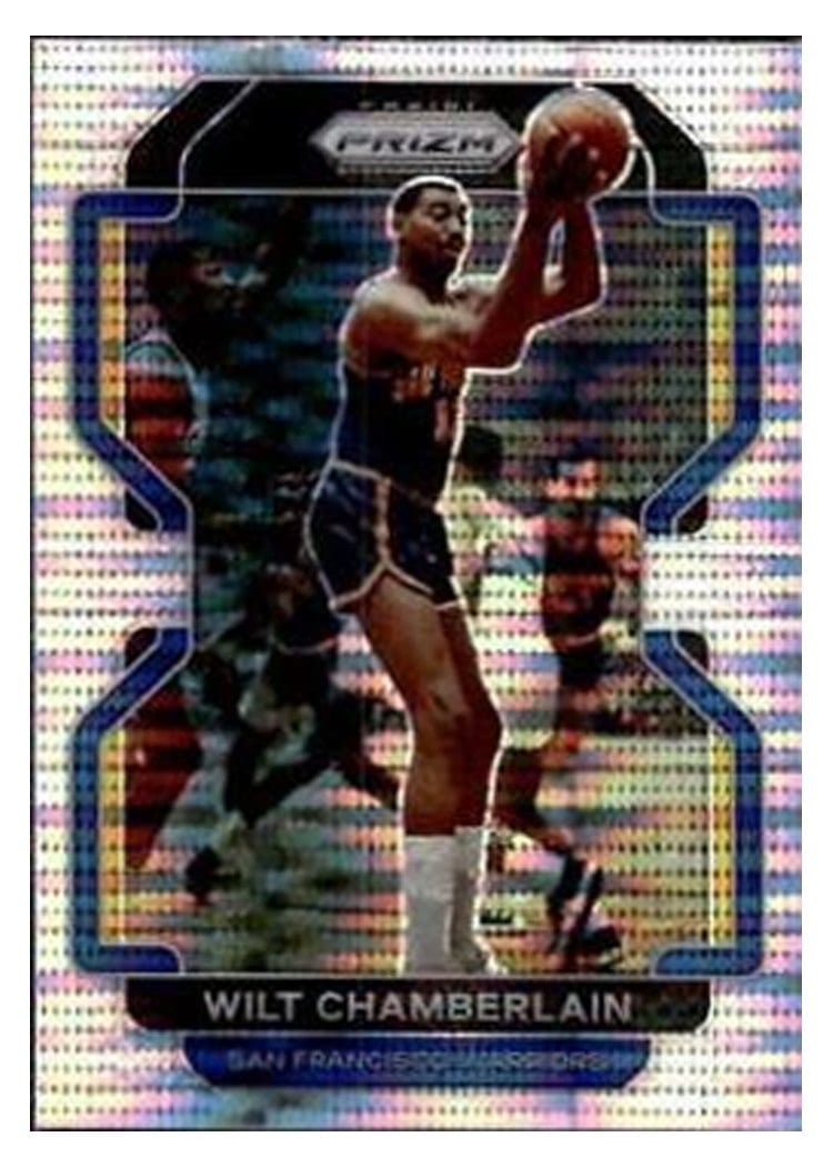2021-22 Panini Prizm Base Set Wilt Chamberlain #260 card
