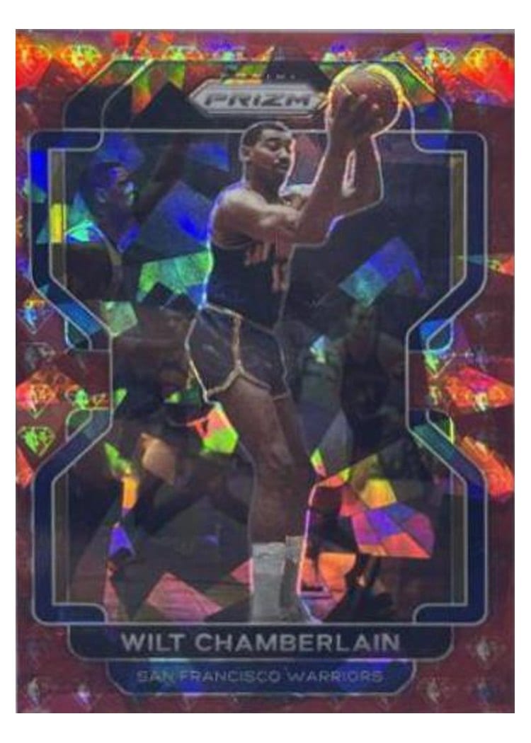 2021-22 Panini Prizm Base Set Wilt Chamberlain #260 card