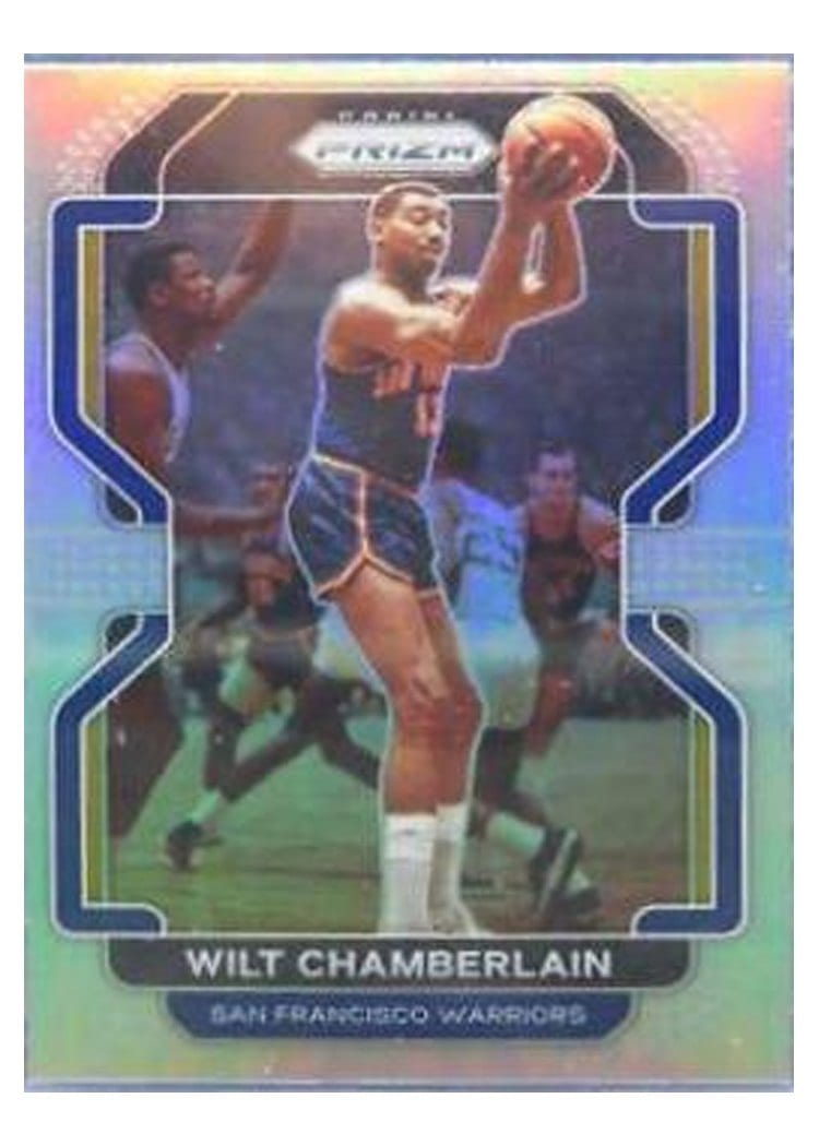 2021-22 Panini Prizm Base Set Wilt Chamberlain #260 card
