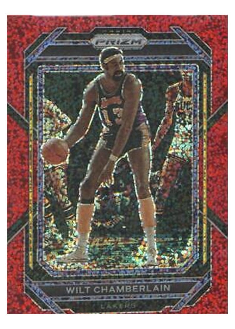2022-23 Panini Prizm Base Set Wilt Chamberlain #285 card