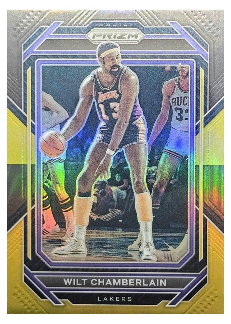 2022-23 Panini Prizm Base Set Wilt Chamberlain #285 card