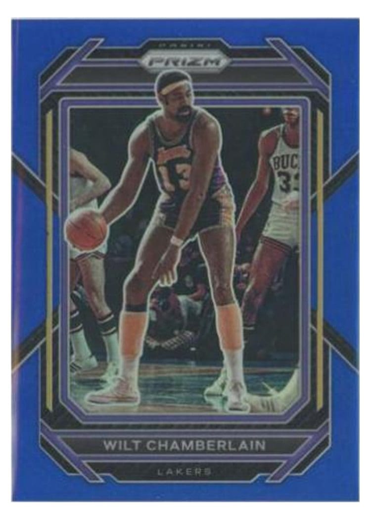 2022-23 Panini Prizm Base Set Wilt Chamberlain #285 card
