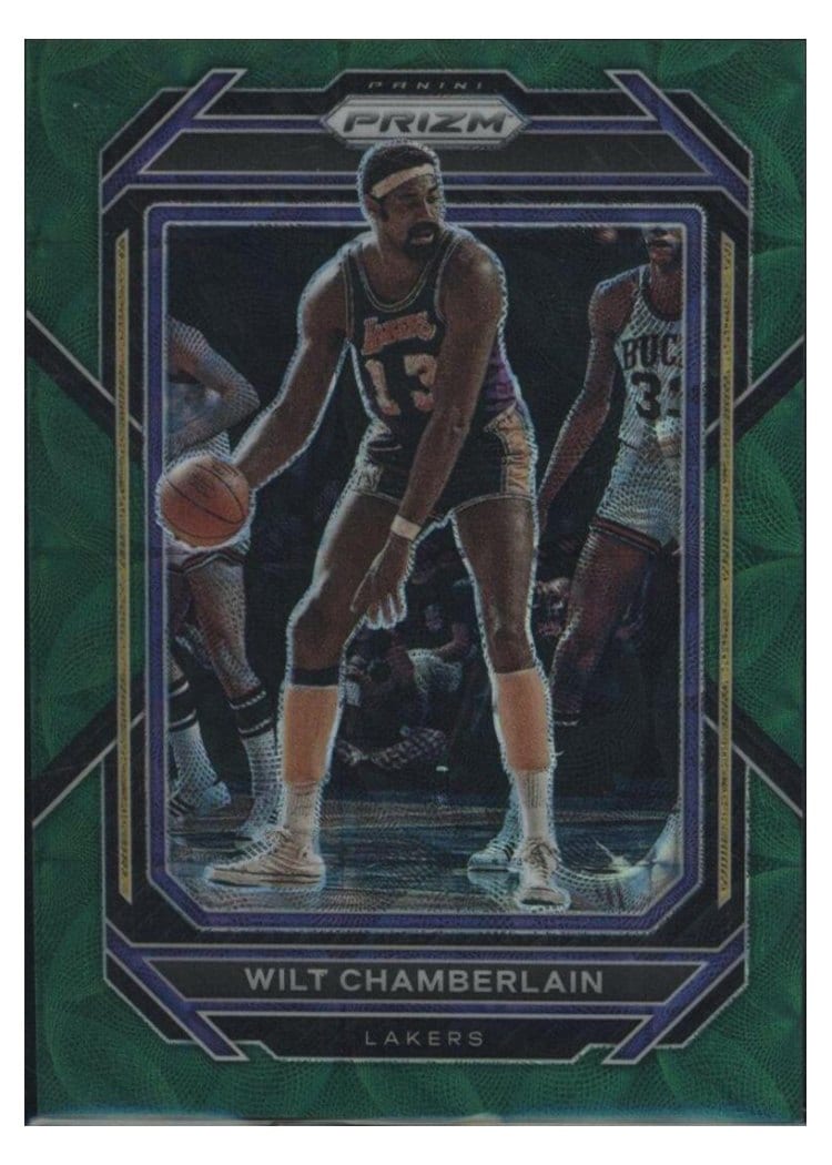 2022-23 Panini Prizm Base Set Wilt Chamberlain #285 card