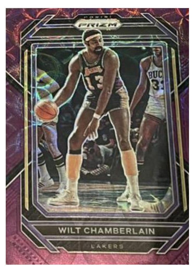 2022-23 Panini Prizm Base Set Wilt Chamberlain #285 card
