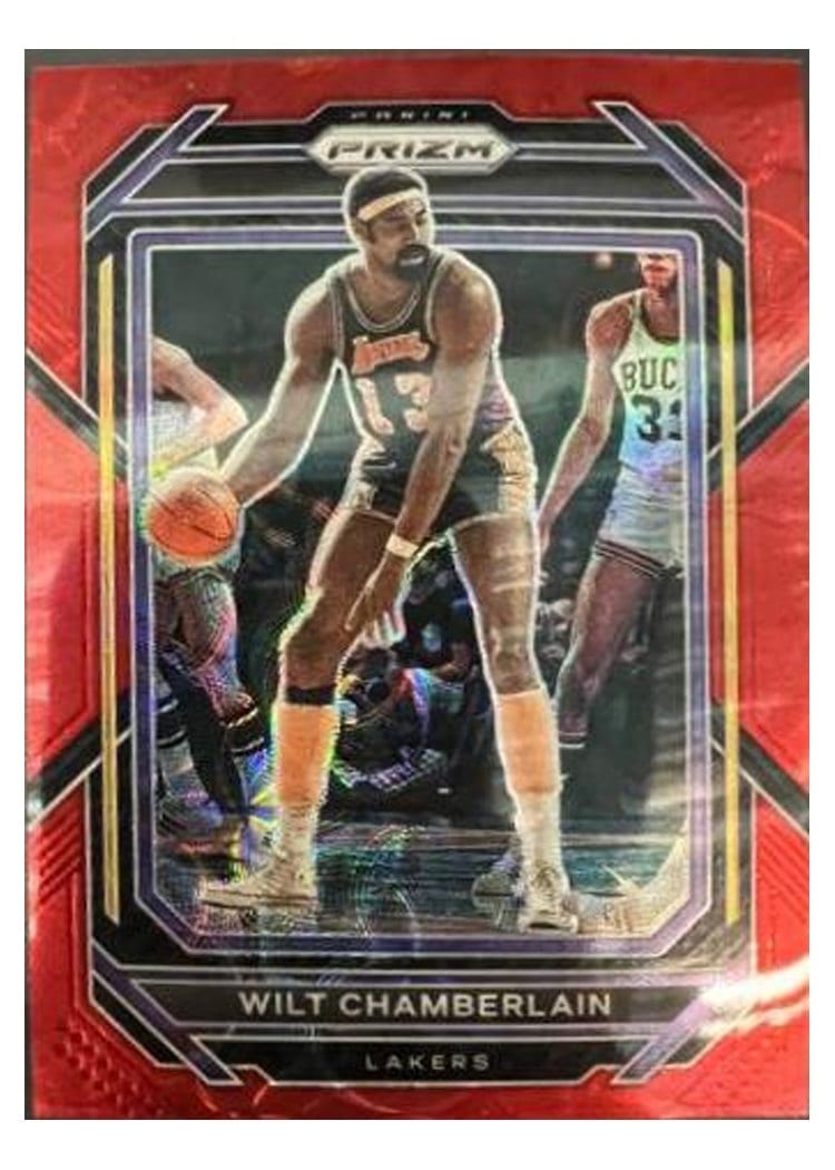 2022-23 Panini Prizm Base Set Wilt Chamberlain #285 card