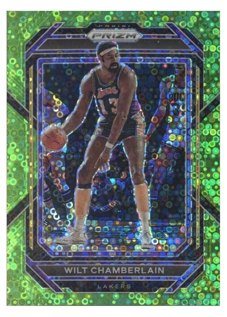 2022-23 Panini Prizm Base Set Wilt Chamberlain #285 card