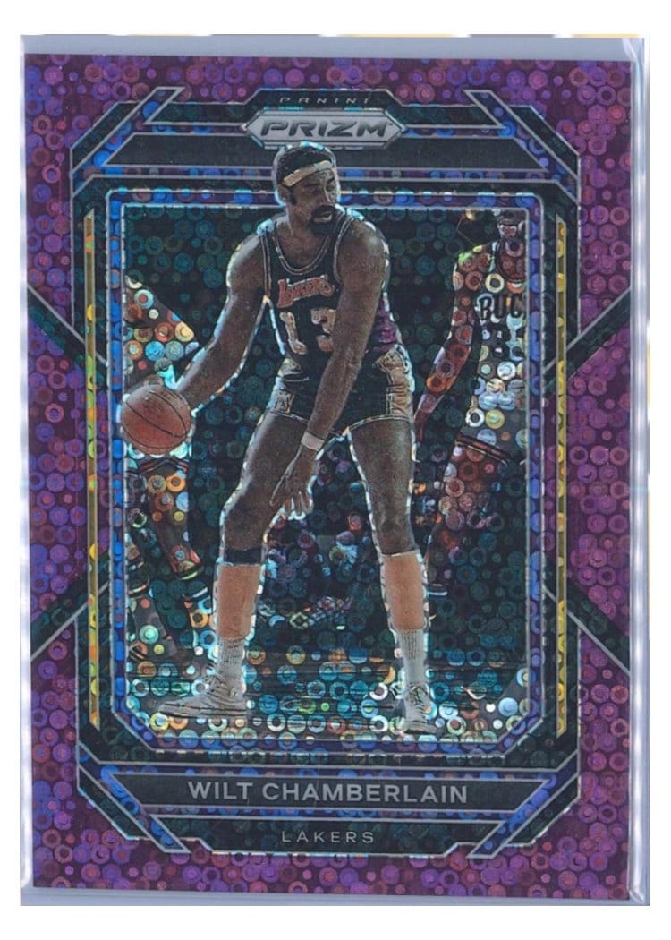 2022-23 Panini Prizm Base Set Wilt Chamberlain #285 card