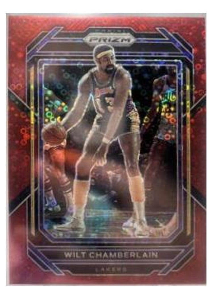 2022-23 Panini Prizm Base Set Wilt Chamberlain #285 card