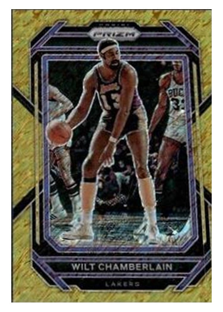2022-23 Panini Prizm Base Set Wilt Chamberlain #285 card