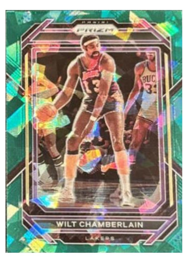 2022-23 Panini Prizm Base Set Wilt Chamberlain #285 card