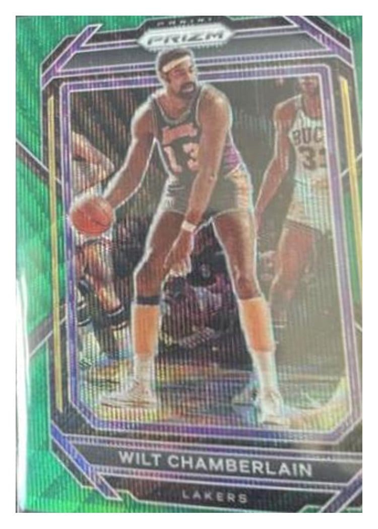 2022-23 Panini Prizm Base Set Wilt Chamberlain #285 card