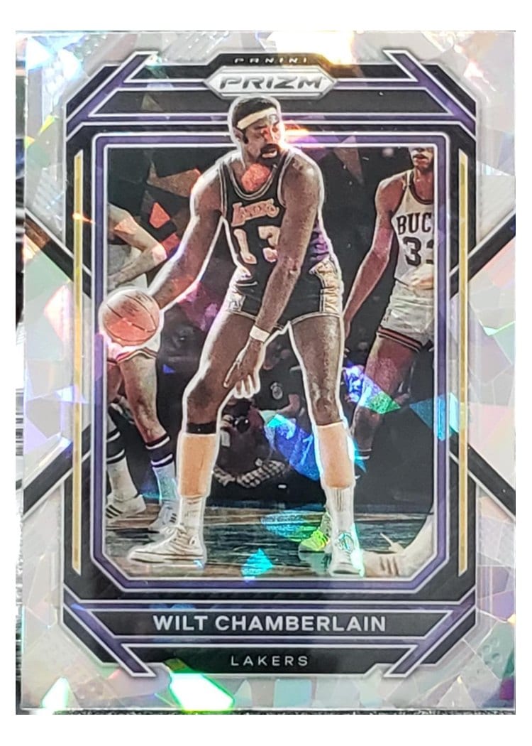 2022-23 Panini Prizm Base Set Wilt Chamberlain #285 card