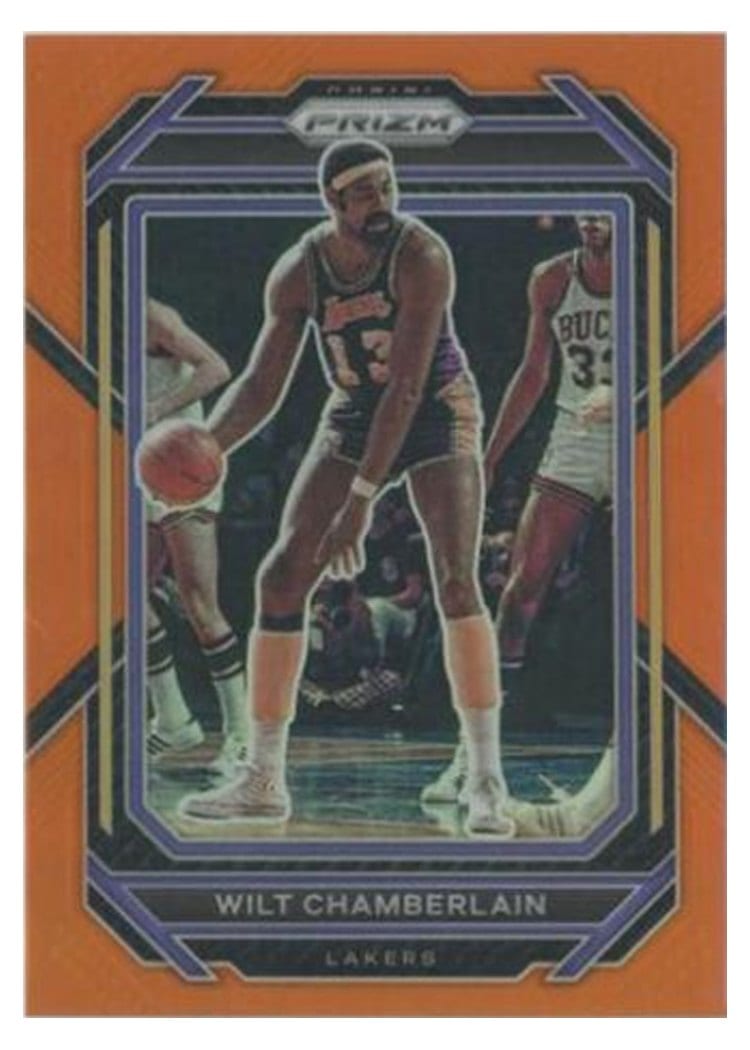 2022-23 Panini Prizm Base Set Wilt Chamberlain #285 card