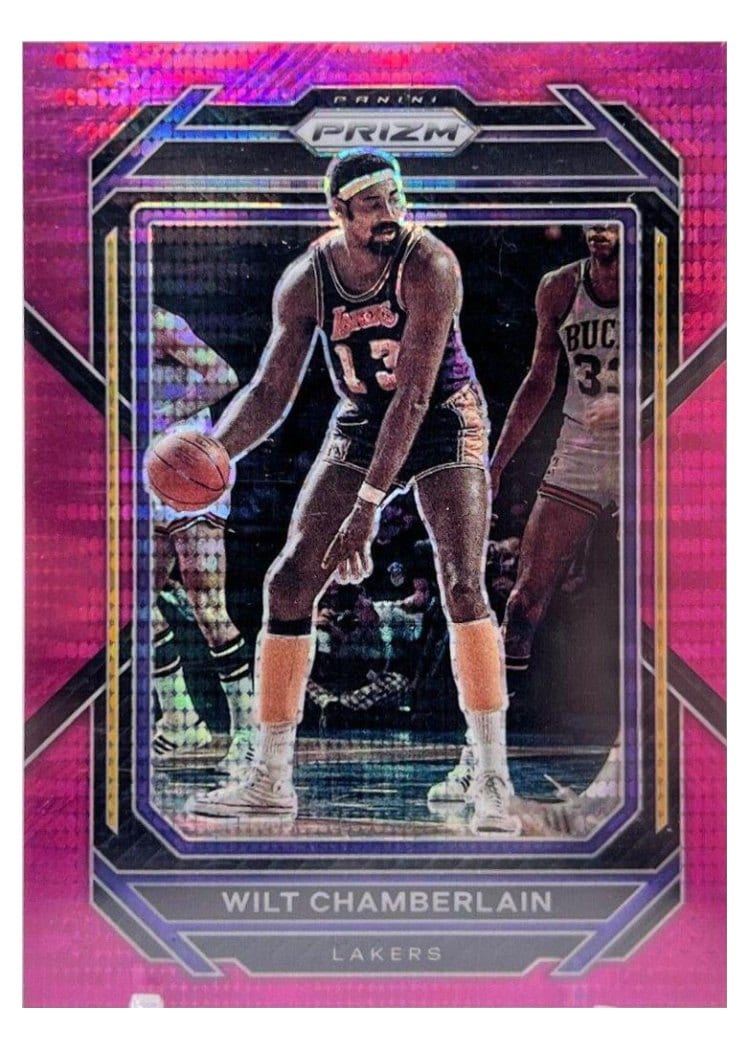 2022-23 Panini Prizm Base Set Wilt Chamberlain #285 card