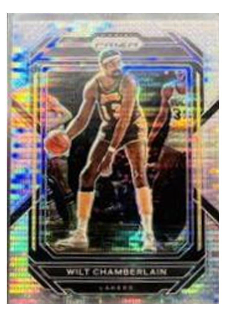 2022-23 Panini Prizm Base Set Wilt Chamberlain #285 card