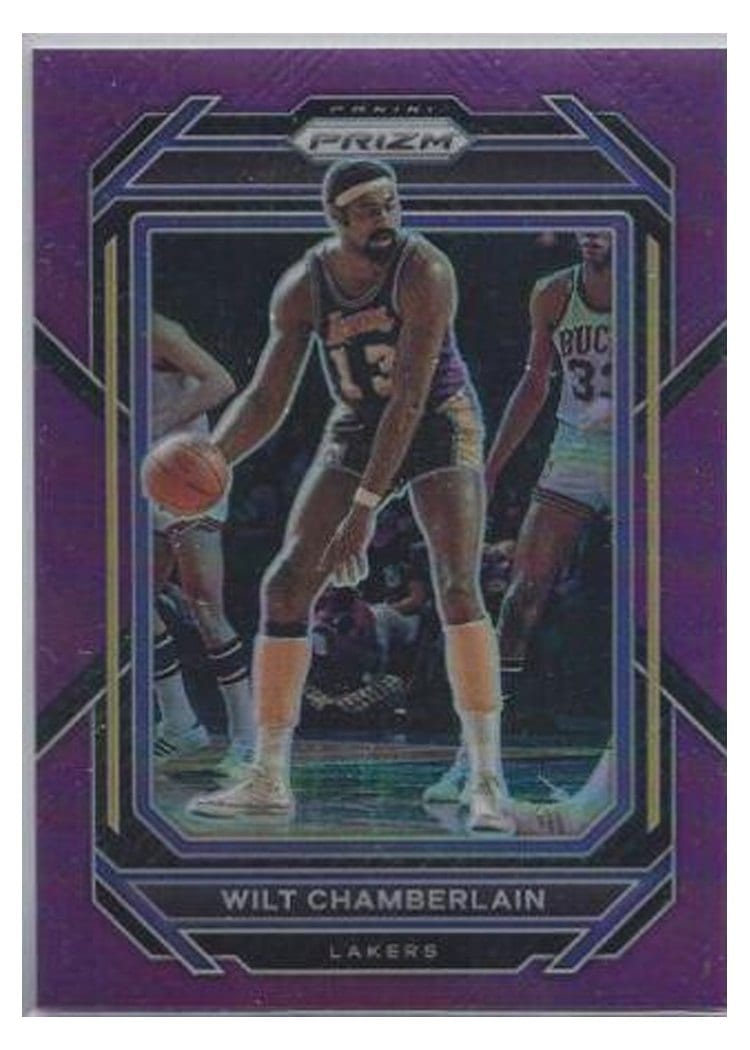 2022-23 Panini Prizm Base Set Wilt Chamberlain #285 card