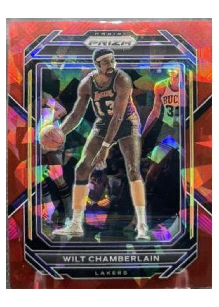 2022-23 Panini Prizm Base Set Wilt Chamberlain #285 card