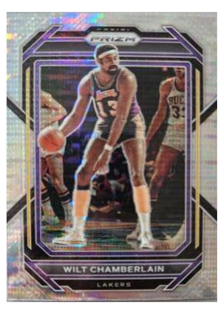 2022-23 Panini Prizm Base Set Wilt Chamberlain #285 card