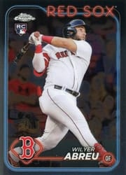 2024 Topps Chrome Base Set Wilyer Abreu #165 card