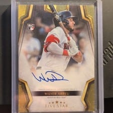2024 Topps Five Star Autographs Wilyer Abreu #FSA-WA card
