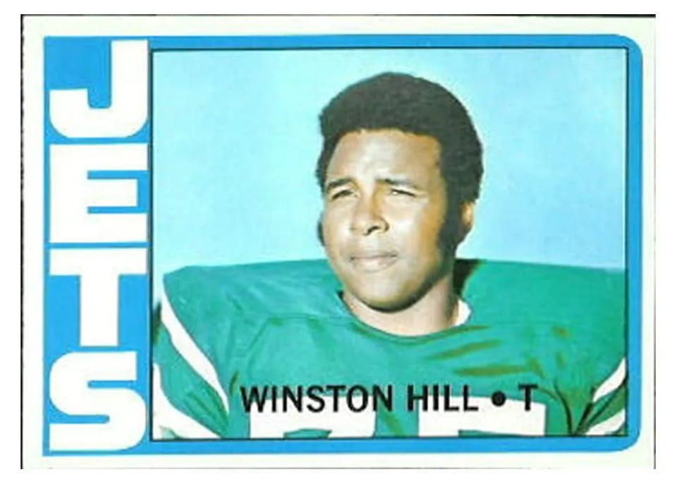 1972 Topps Winston Hill #295 card