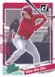 2023 Donruss Base Set Won-Bin Cho #69 card