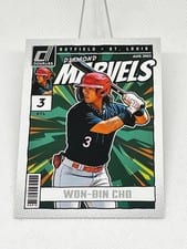 2024 Donruss Diamond Marvels Won-Bin Cho #15 card