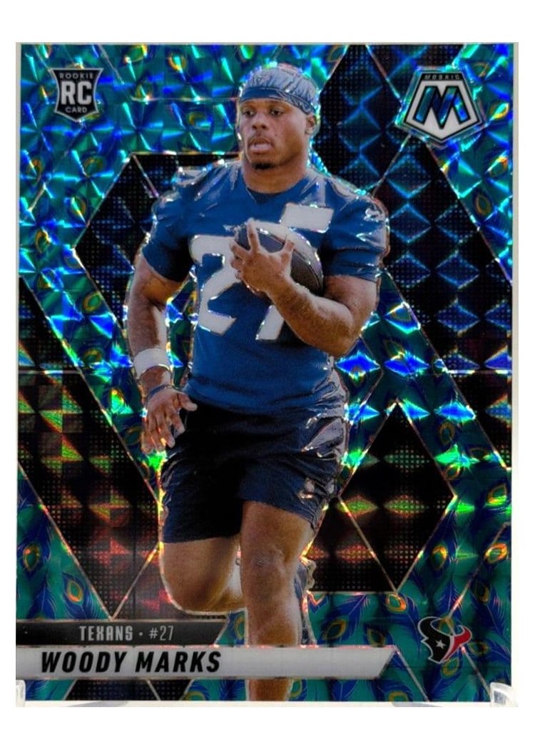 2025 Panini Mosaic Base Set Woody Marks #395 card