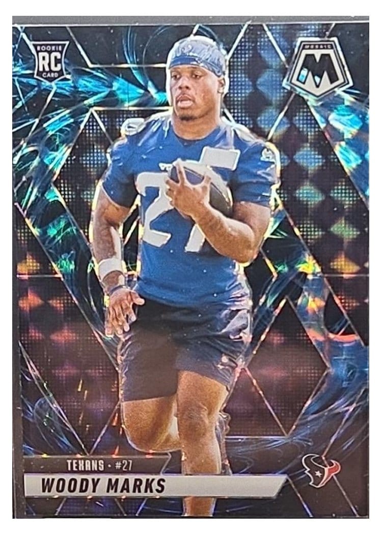 2025 Panini Mosaic Base Set Woody Marks #395 card