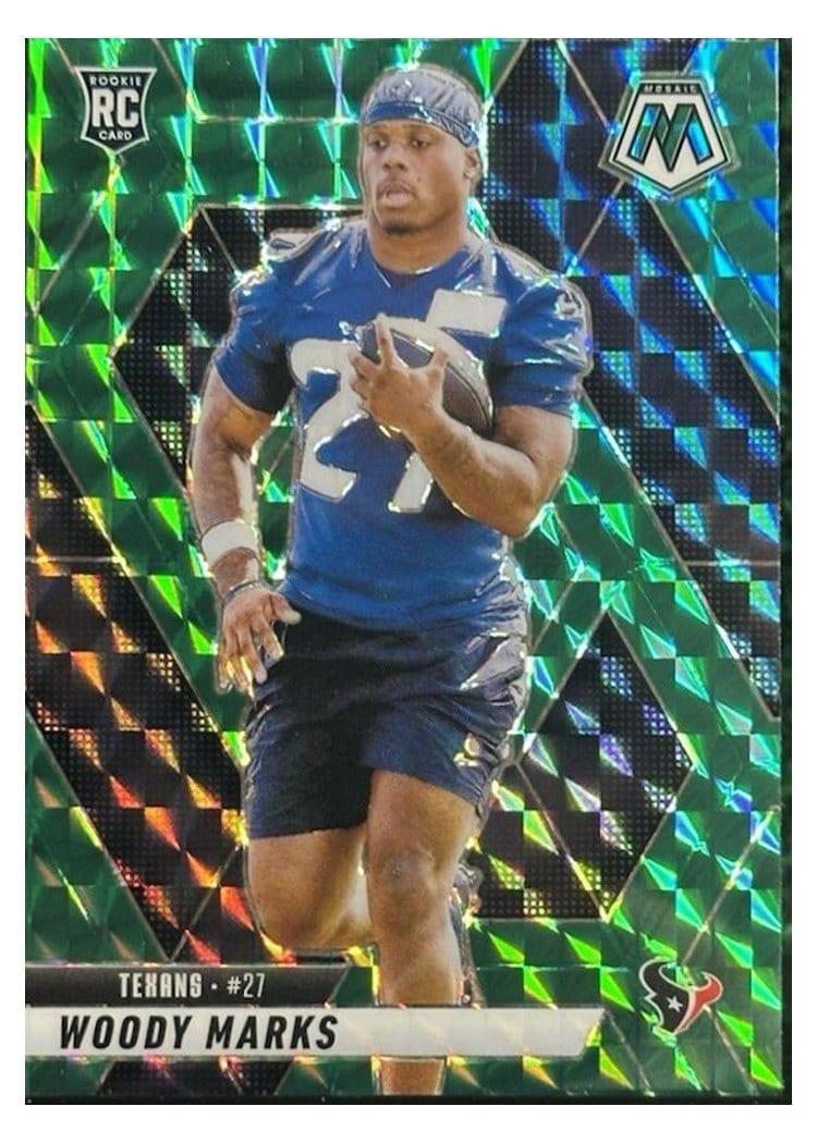 2025 Panini Mosaic Base Set Woody Marks #395 card