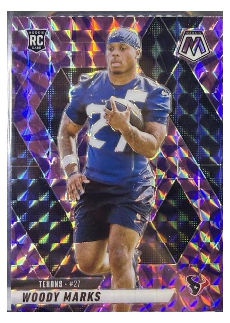 2025 Panini Mosaic Base Set Woody Marks #395 card