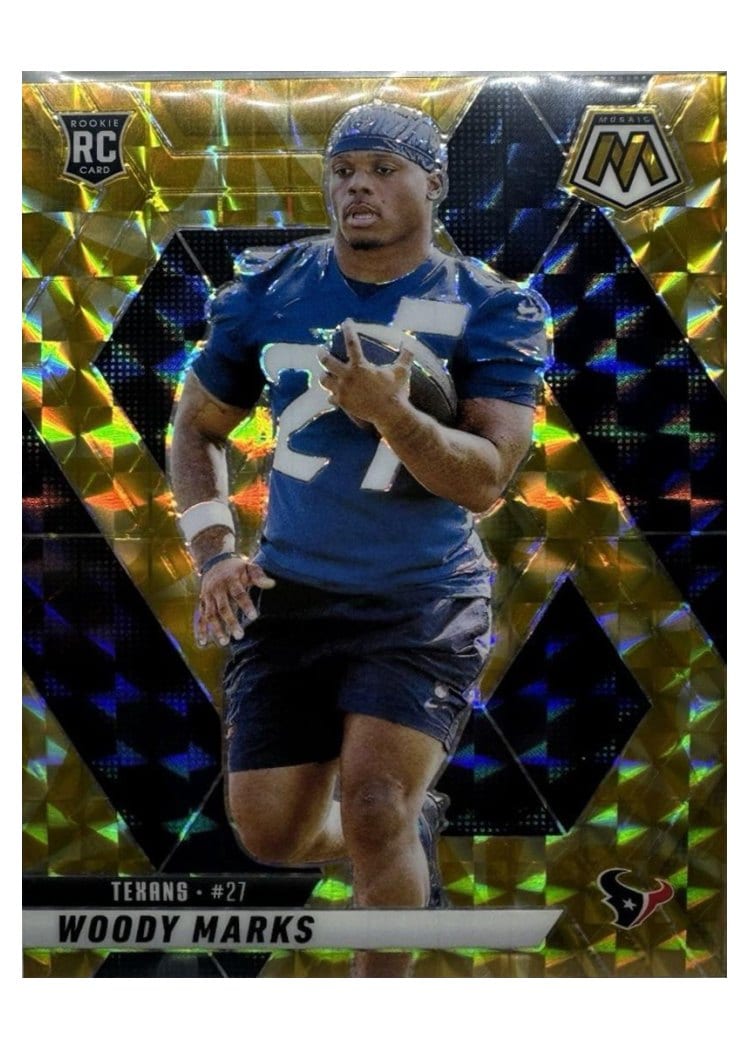 2025 Panini Mosaic Base Set Woody Marks #395 card
