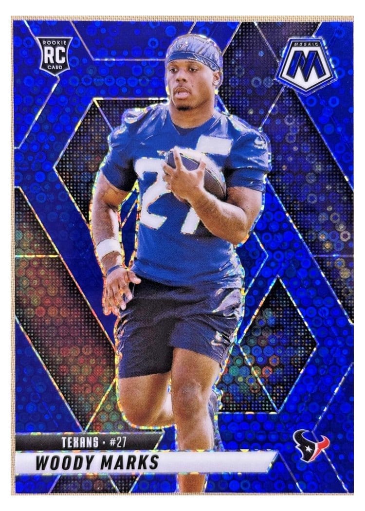 2025 Panini Mosaic Base Set Woody Marks #395 card