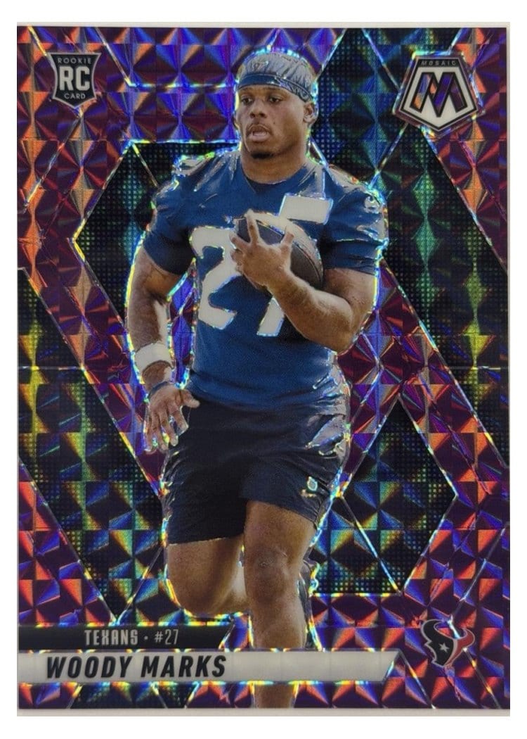 2025 Panini Mosaic Base Set Woody Marks #395 card