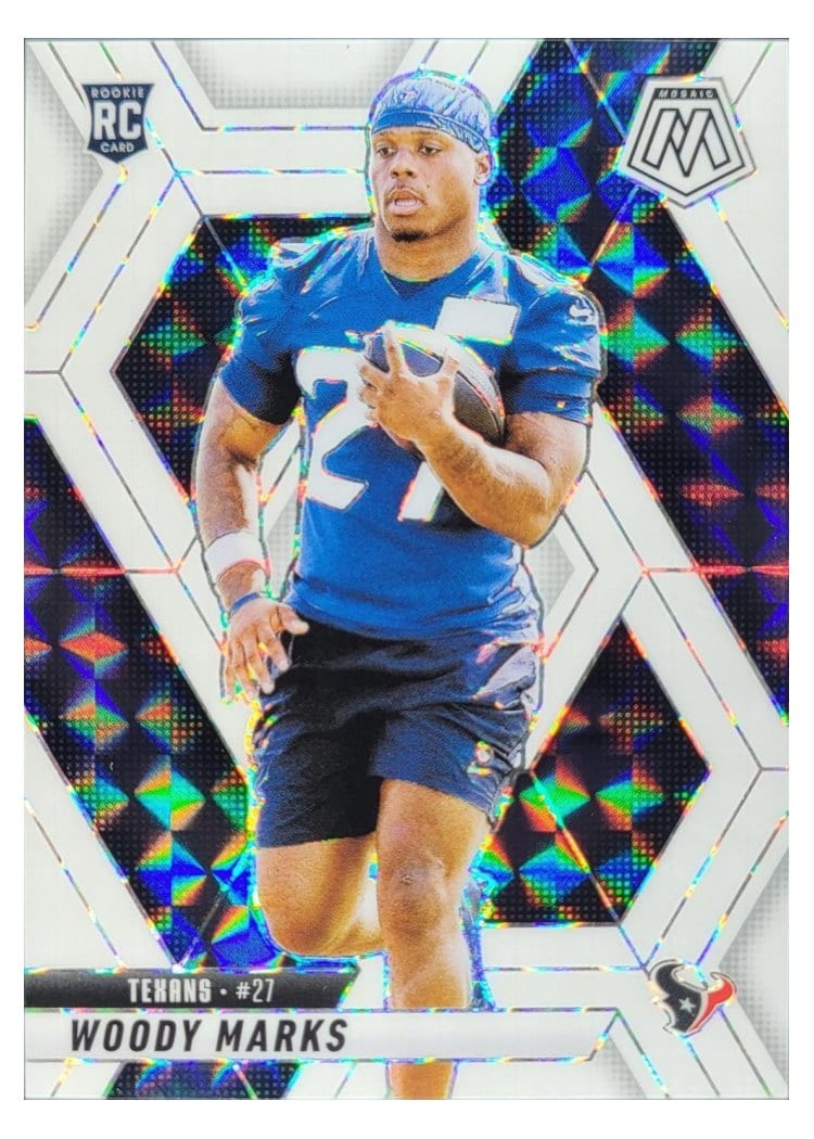 2025 Panini Mosaic Base Set Woody Marks #395 card