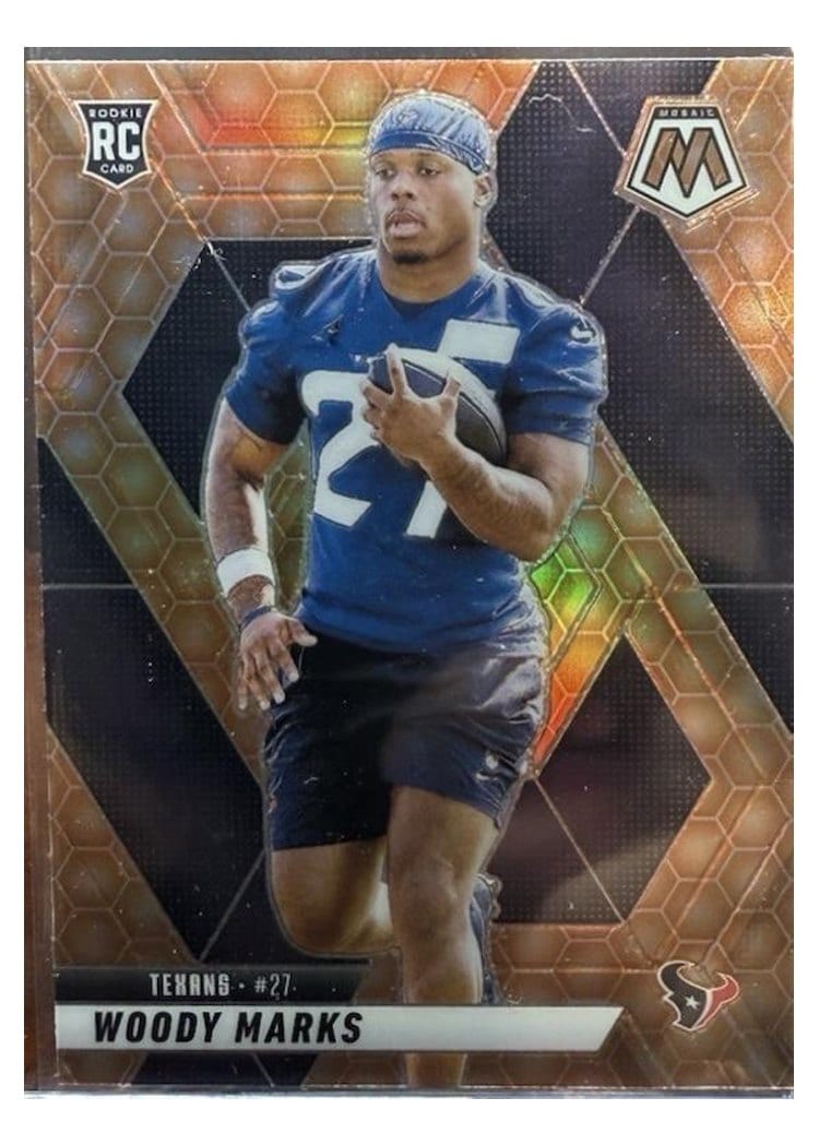 2025 Panini Mosaic Base Set Woody Marks #395 card