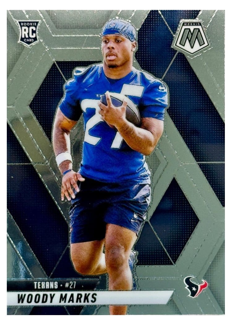 2025 Panini Mosaic Base Set Woody Marks #395 card