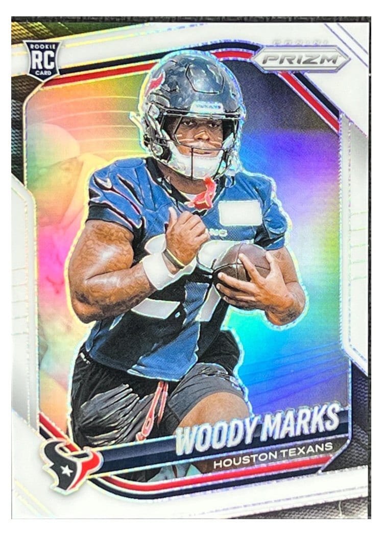2025 Panini Prizm Base Set Woody Marks #395 card