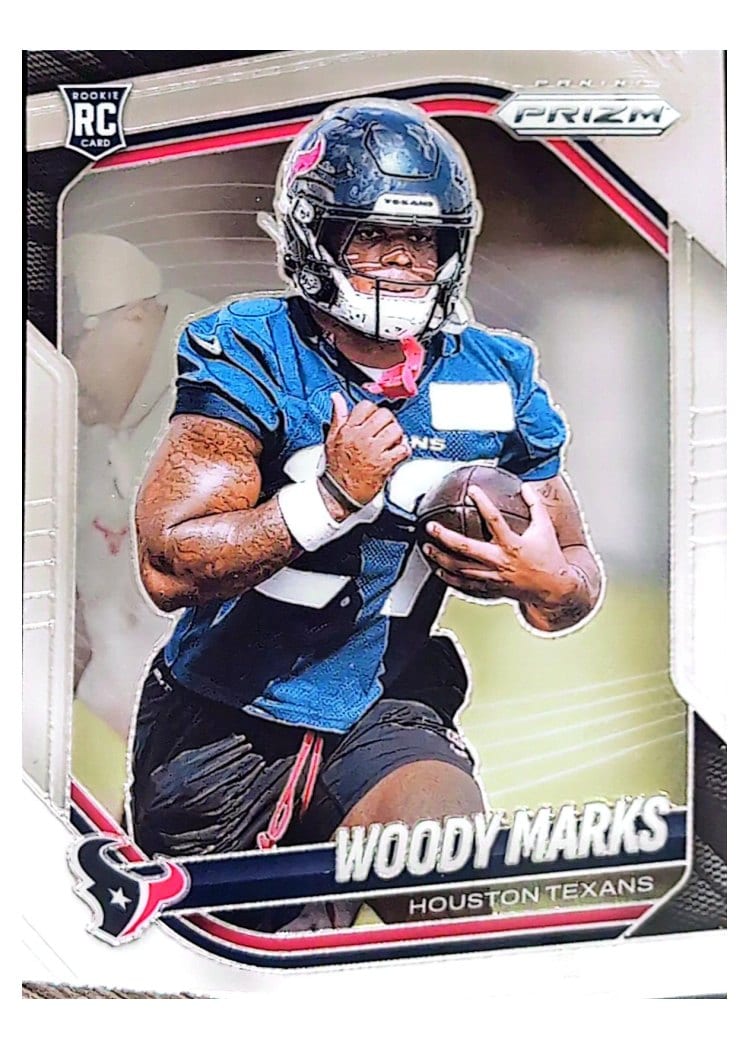 2025 Panini Prizm Base Set Woody Marks #395 card