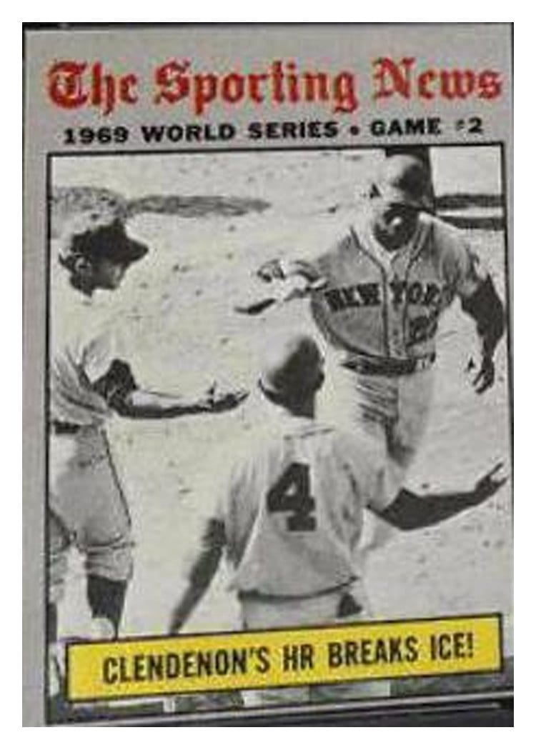 1970 Topps World Series Game 2 #306 card