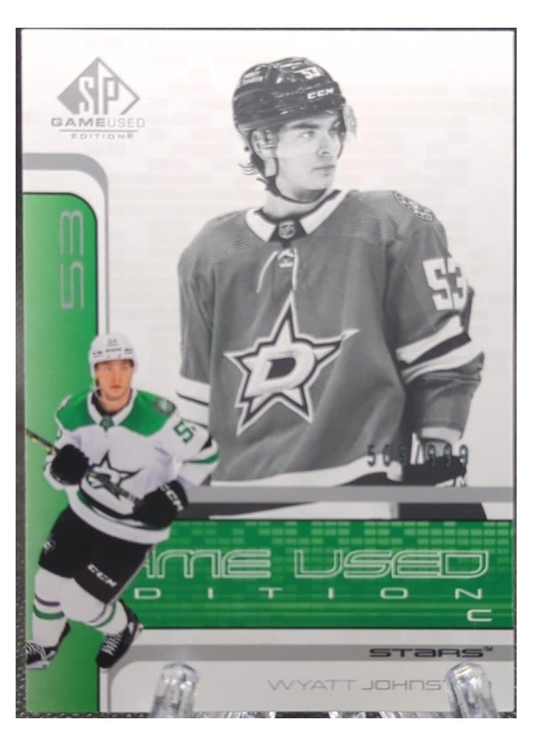 2022-23 SP Game Used 2001-02 Retro - Rookies Wyatt Johnston #R-54 card
