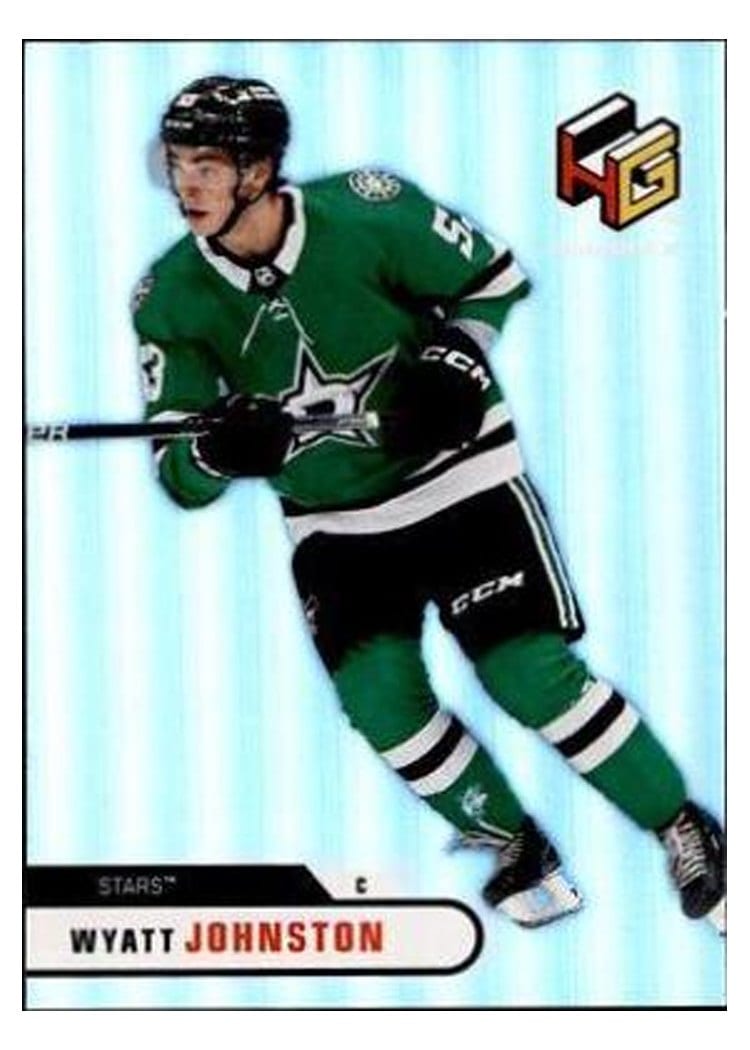2022-23 Upper Deck Holo GrFx Wyatt Johnston #HG-6 card